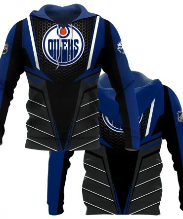 NHL Edmonton Oilers Exclusive All Over Prints HONHL041124A01EOHD - Hoodie