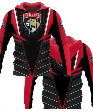 NHL Florida Panthers Exclusive All Over Prints HONHL041124A01FPHD - Hoodie