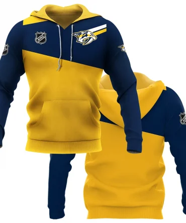 NHL Nashville Predators Exclusive All Over Prints HONHL041124WJ02NPHD - Hoodie