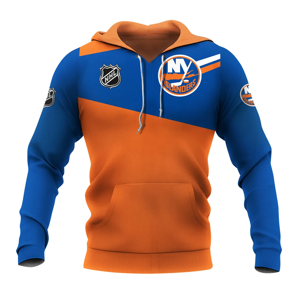 NHL New York Islanders Exclusive All Over Prints HONHL041124WJ02NYIHD - Hoodie - Image 2