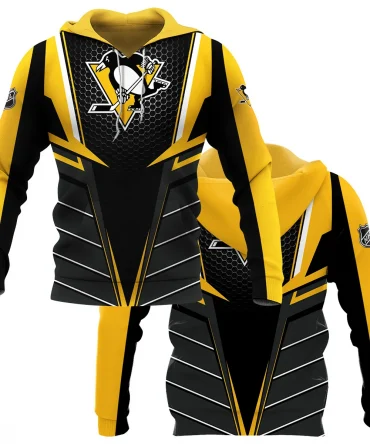NHL Pittsburgh Penguins Exclusive All Over Prints HONHL041124A01PPHD - Hoodie