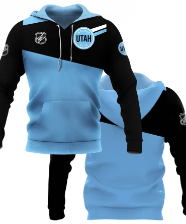NHL Utah Hockey Club Exclusive All Over Prints HONHL041124WJ02UHCHD - Hoodie
