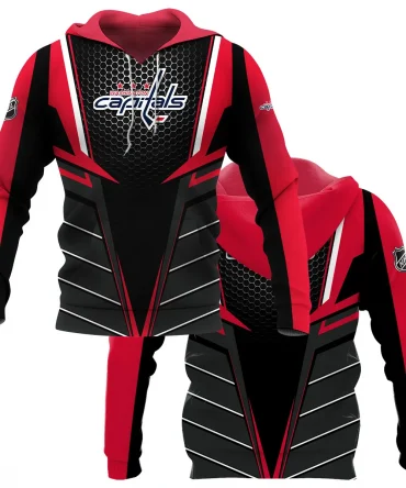 NHL Washington Capitals Exclusive All Over Prints HONHL041124A01WCHD - Hoodie