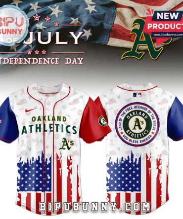 Oakland Athletics Independence Day Baseball Jersey 2025