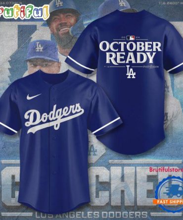 Los Angeles Dodgers October Ready Postseason 2024 Baseball Jerssey