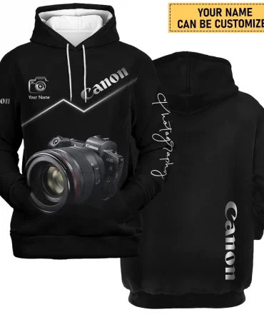 Personalized Gift Custom Name Canon Camera Photography All Over Prints BLPT81124A1CN - Hoodie