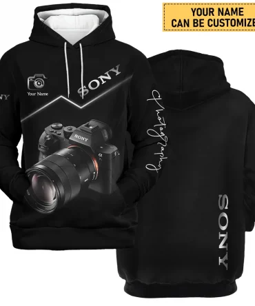 Personalized Gift Custom Name Sony Camera Photography All Over Prints BLPT81124A1SN - Hoodie