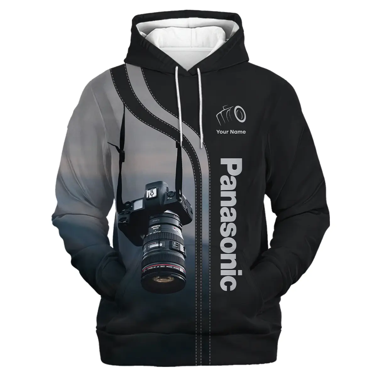 Personalized Gifts Custom Your Name Panasonic Photography Videography All Over Prints BL251024A1PSN - Hoodie - Image 2