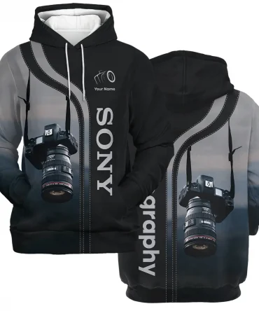 Personalized Gifts Custom Your Name Sony Photography Videography All Over Prints BL251024A1SN - Hoodie