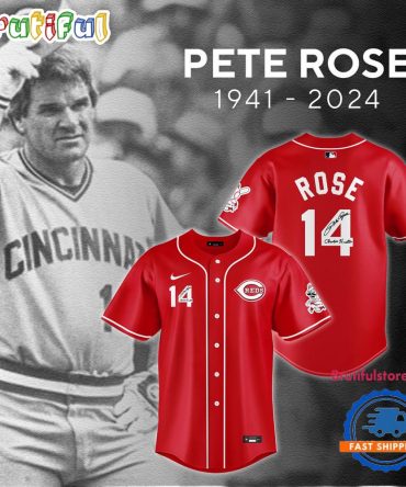 Pete Rose 1941-2024 Signature Baseball Jersey Shirt
