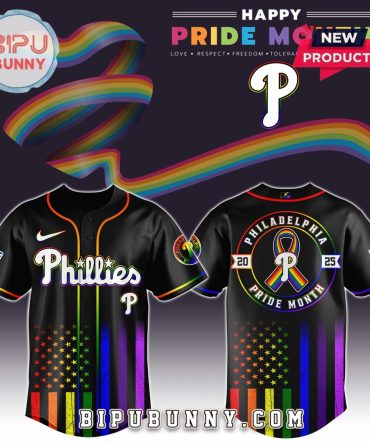 Philadelphia Phillies Happy Pride Month Baseball Jersey