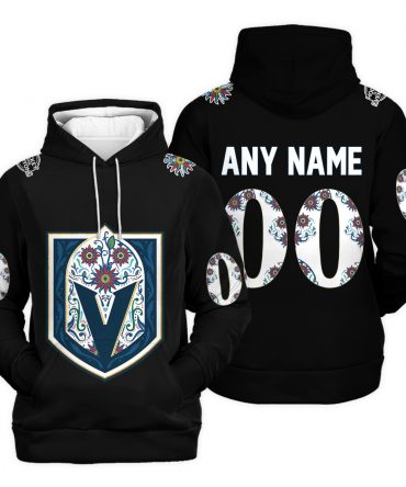 Hoodie NHL Vegas Golden Knights Black Color Special Hispanic Heritage QTNHLBL080524A2612HD