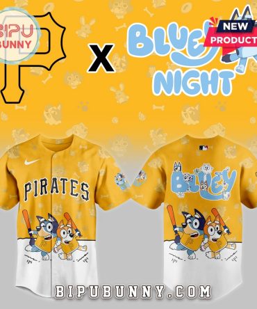 Pittsburgh Pirates 2025 Bluey Night Baseball Jersey