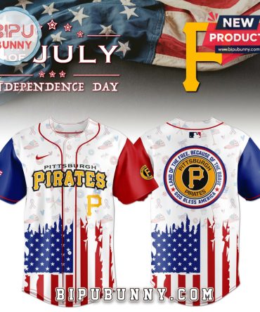 Pittsburgh Pirates Independence Day Baseball Jersey 2025
