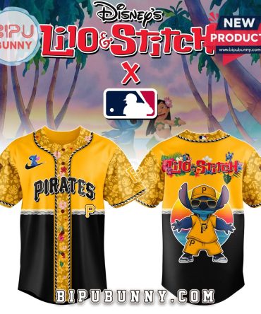 Pittsburgh Pirates x Lilo and Stitch Baseball Jersey 2025
