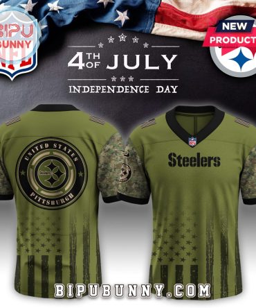 Pittsburgh Steelers NFL x Independence Day Baseball Jersey