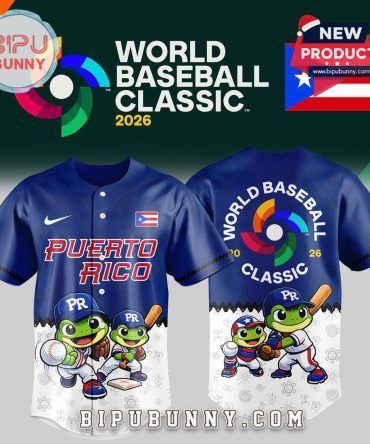 Puerto Rico World Baseball Classic 2026 Edition Baseball Jersey