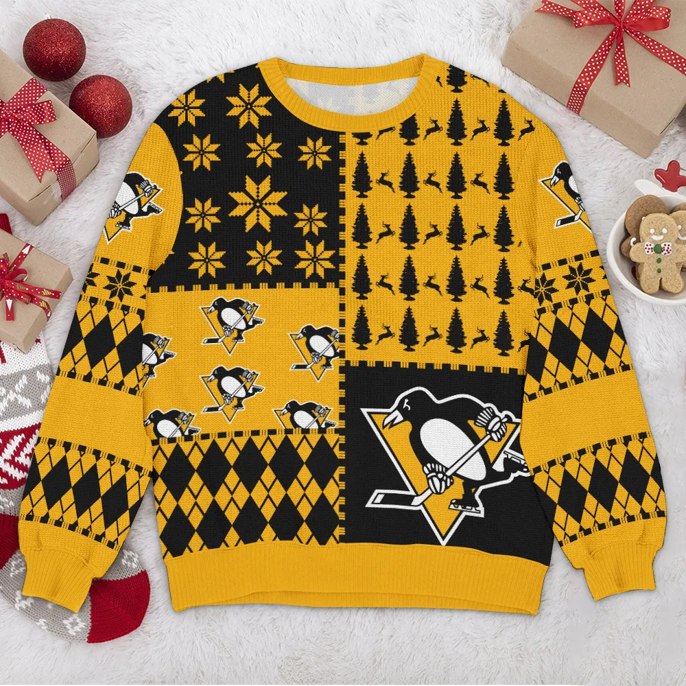 Special Release Pittsburgh Penguins NHL Ugly Sweater All Over Prints Christmas Season HONHL180924SW15