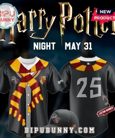 Rocket City Trash Pandas x Harry Potter Baseball Jersey