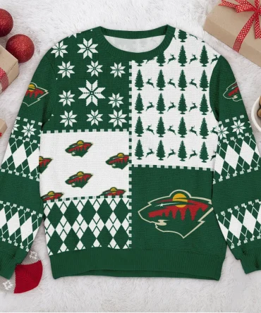Special Release Minnesota Wild NHL Ugly Sweater All Over Prints Christmas Season HONHL180924SW20