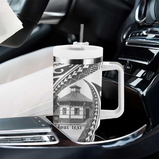 Samoa Mau Movement House Fa‚Äôa Samoa The Samoan Way Custom Stanley Quencher 40oz Stainless Steel Tumbler With Handle - Image 8