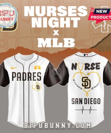 San Diego Padres MLB Nurses Game Night Baseball Jersey