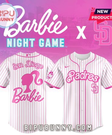 San Diego Padres MLB x Barbie Night Game Baseball Jersey