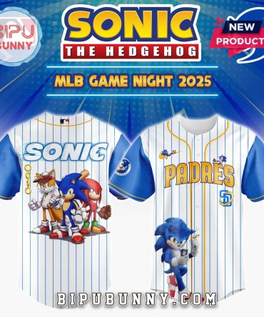 San Diego Padres MLB x Sonic Game Night Baseball Jersey