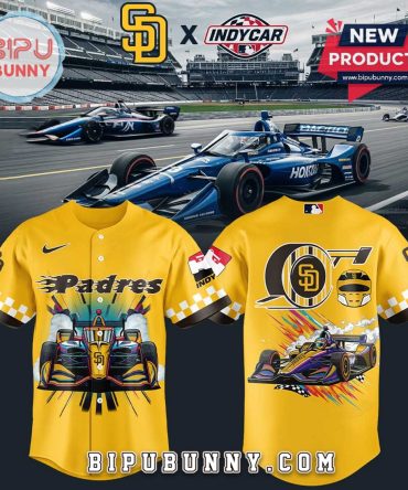 San Diego Padres x F1 IndyCar Baseball Jersey