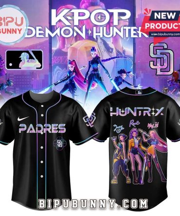 San Diego Padres x KPop Demon Hunters Baseball Jersey