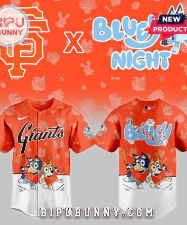 San Francisco Giants 2025 Bluey Night Baseball Jersey