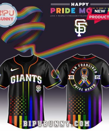 San Francisco Giants Happy Pride Month Baseball Jersey