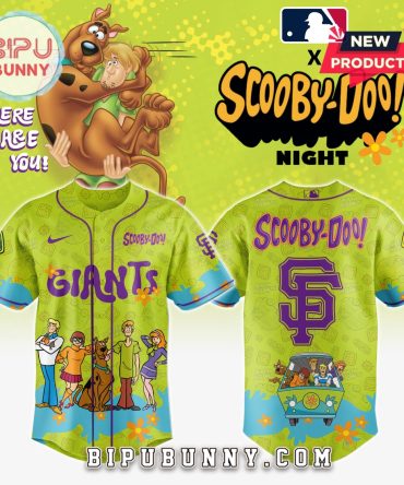 San Francisco Giants MLB x Scooby Doo Baseball Jersey