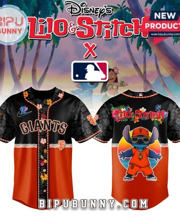San Francisco Giants x Lilo and Stitch Baseball Jersey 2025