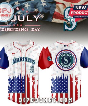 Seattle Mariners Independence Day Baseball Jersey 2025