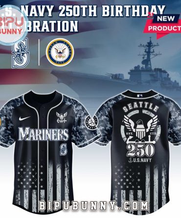 Seattle Mariners MLB x 250 U.S. Navy Baseball Jersey