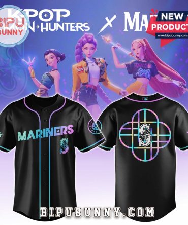 Seattle Mariners MLB x KPop Demon Hunters Baseball Jersey