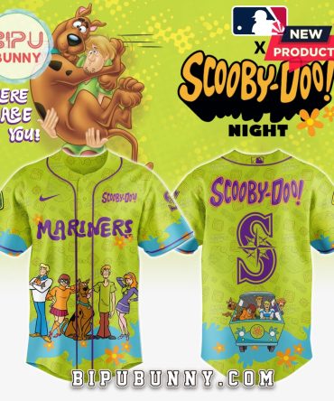 Seattle Mariners MLB x Scooby Doo Baseball Jersey