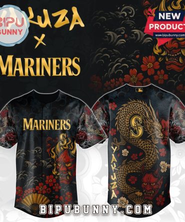 Seattle Mariners MLB x Yakuza Bloodline Baseball Jersey