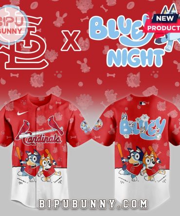 St.Louis Cardinals 2025 Bluey Night Baseball Jersey