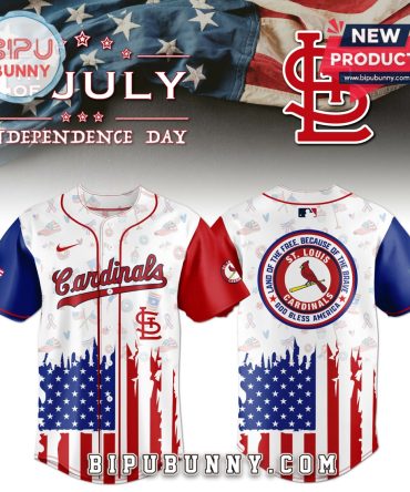 St. Louis Cardinals Independence Day Baseball Jersey 2025