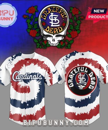 St.Louis Cardinals MLB x Grateful Dead Baseball Jersey