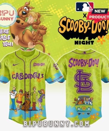 St. Louis Cardinals MLB x Scooby Doo Baseball Jersey