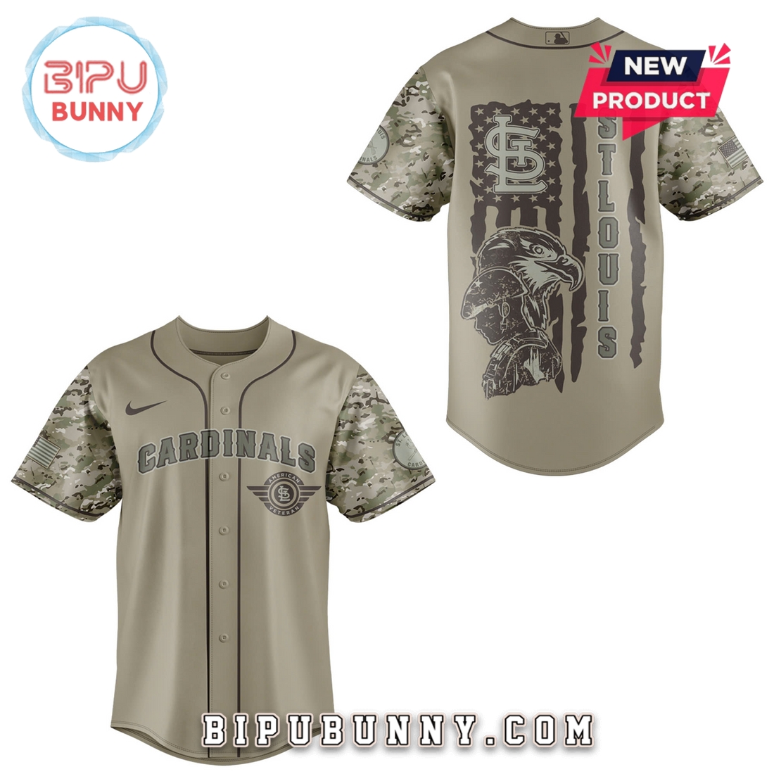 St.Louis Cardinals MLB x Veteran U.S 2025 Baseball Jersey - Image 2