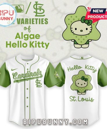 St.Louis Cardinals x 32 Algae Hello Kitty Baseball Jersey
