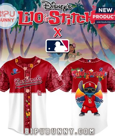 St.Louis Cardinals x Lilo and Stitch Baseball Jersey 2025