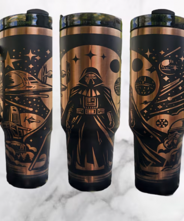 Star Wars Movies Custom Stanley Quencher 40oz Stainless Steel Tumbler With Handle