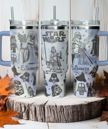 Star Wars Movies Custom Stanley Quencher 40oz Stainless Steel Tumbler With Handle
