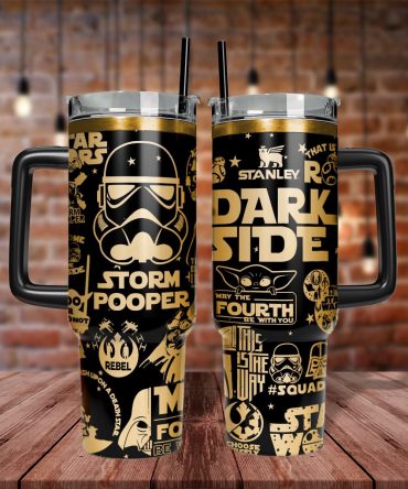 Star Wars Movies Custom Stanley Quencher 40oz Stainless Steel Tumbler With Handle