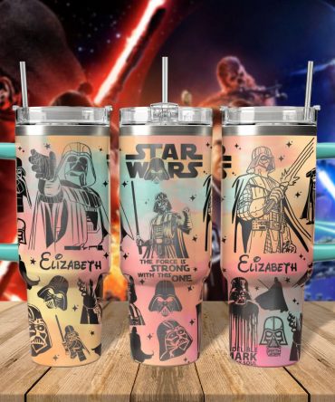 Star Wars Movies Custom Stanley Quencher 40oz Stainless Steel Tumbler With Handle